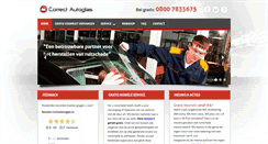 Desktop Screenshot of correctautoglas.nl